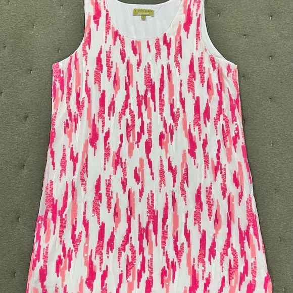 Sigrid Olsen XL Dress Sequin Sleeveless - Picture 4 of 6